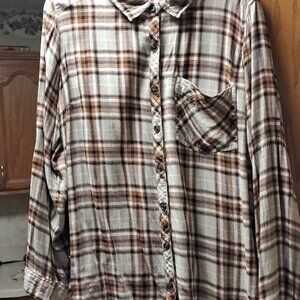 TERRA SKY WOMENS TOP SIZE 1X